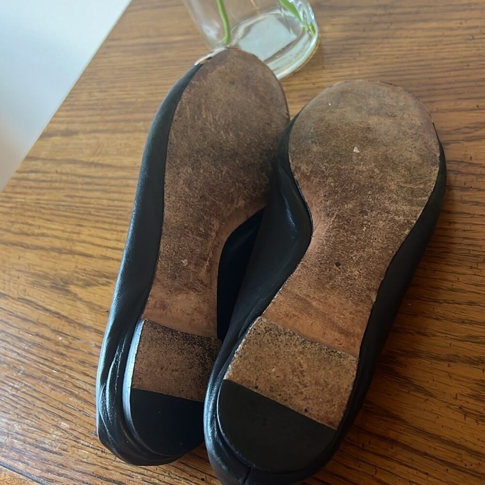 Kate spade leather/calf fur jazz flats 8.5 - Picture 5 of 9